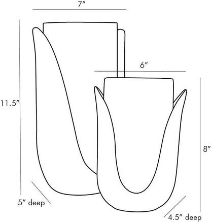 Sonia Vases, Set of 2