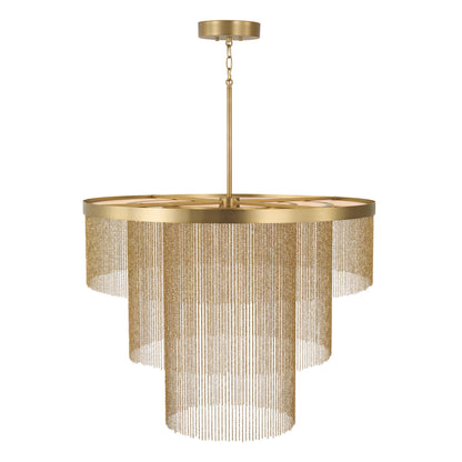 Capital Rae Chandelier in Aged Brass
