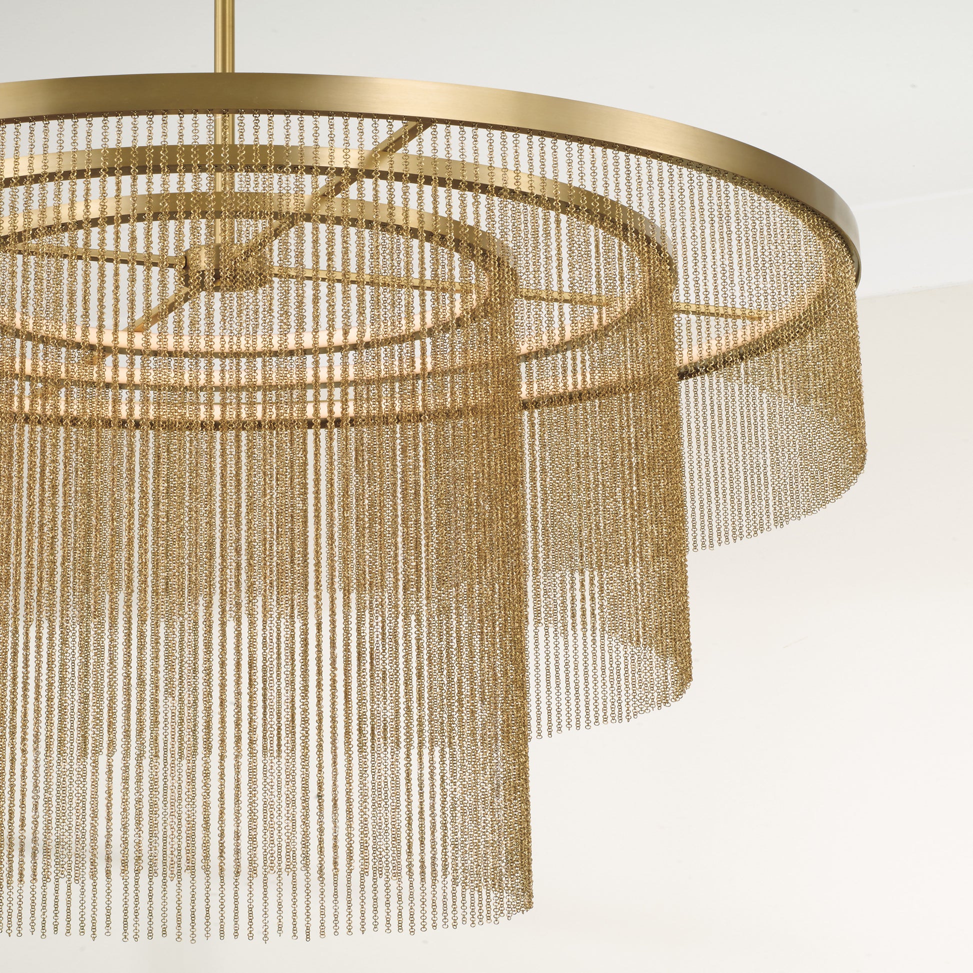 Capital Rae Chandelier in Aged Brass