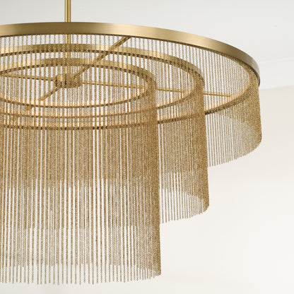 Capital Rae Chandelier in Aged Brass