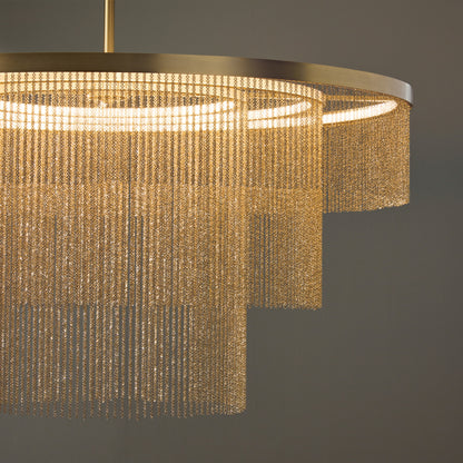 Capital Rae Chandelier in Aged Brass