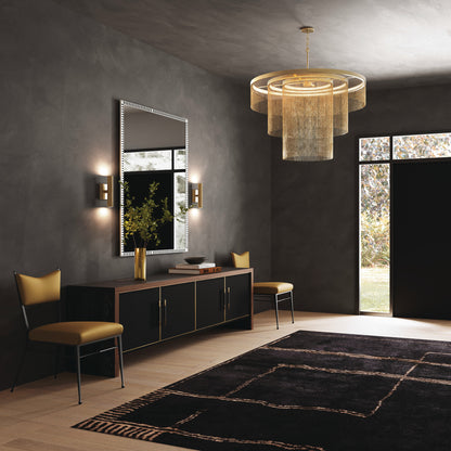 Capital Rae Chandelier in Aged Brass