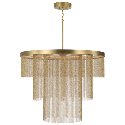 Capital Rae Chandelier in Aged Brass