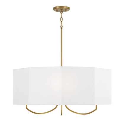 Capital Adrian Small Chandelier in Aged Brass