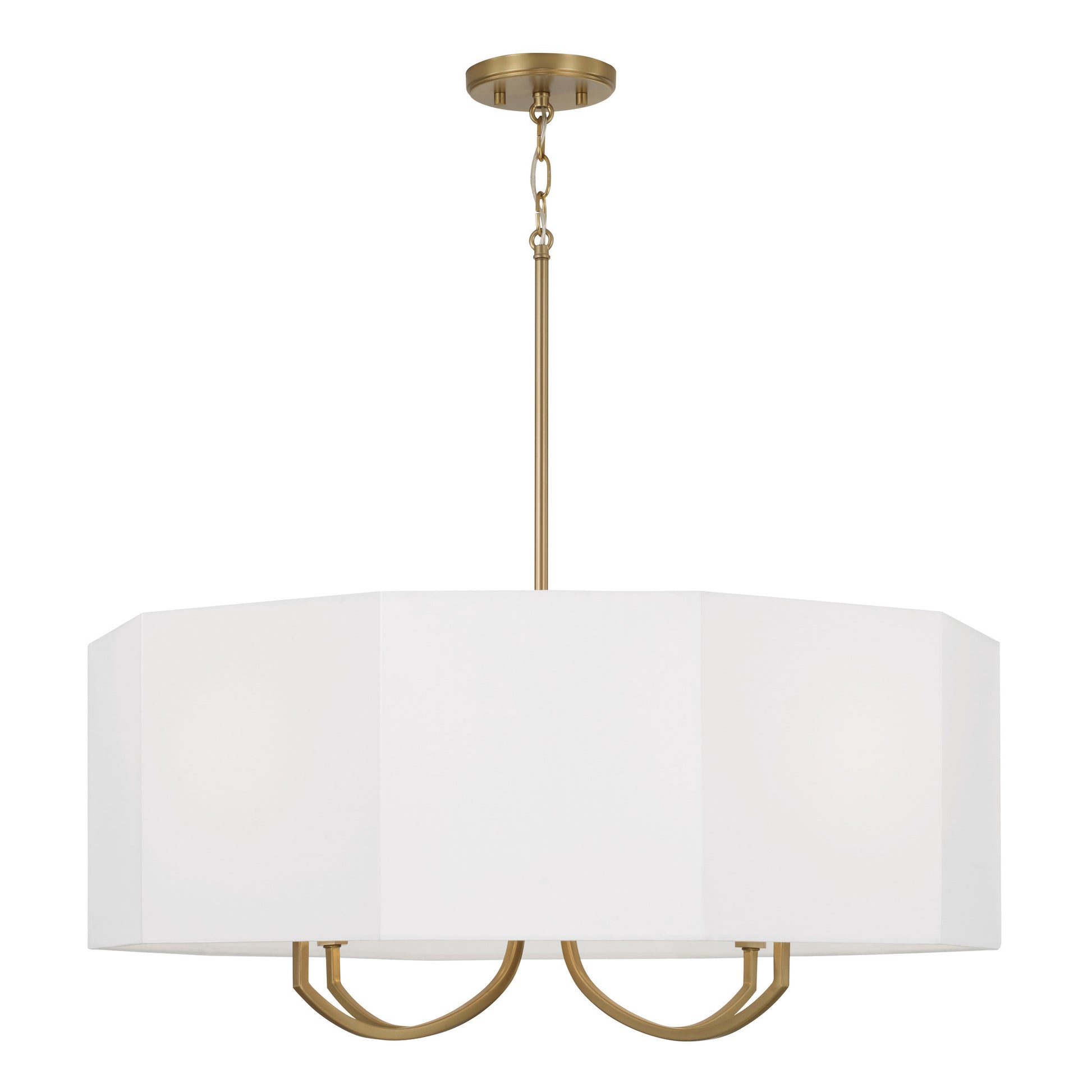 Capital Adrian Small Chandelier in Aged Brass