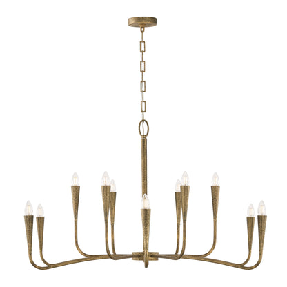 Capital Savari Grand Chandelier in Artisan Gold