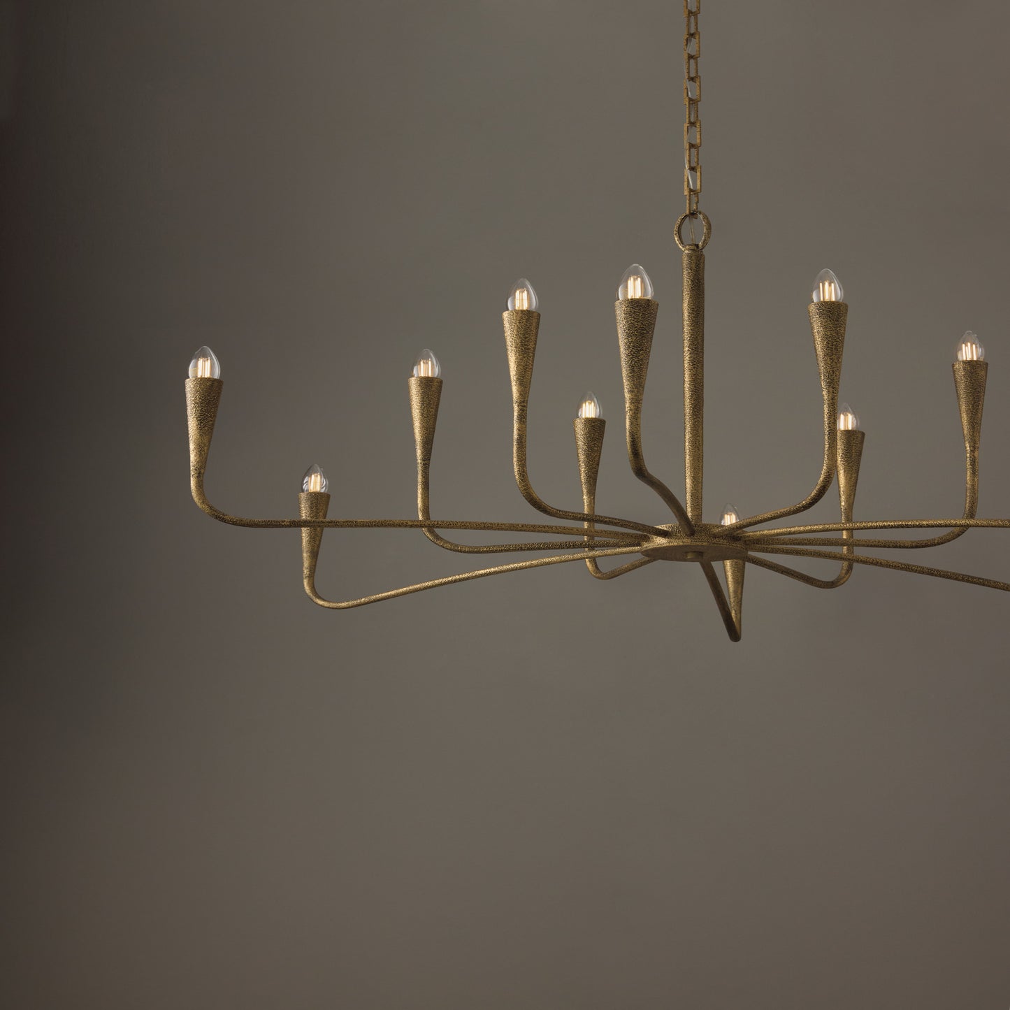 Capital Savari Grand Chandelier in Artisan Gold