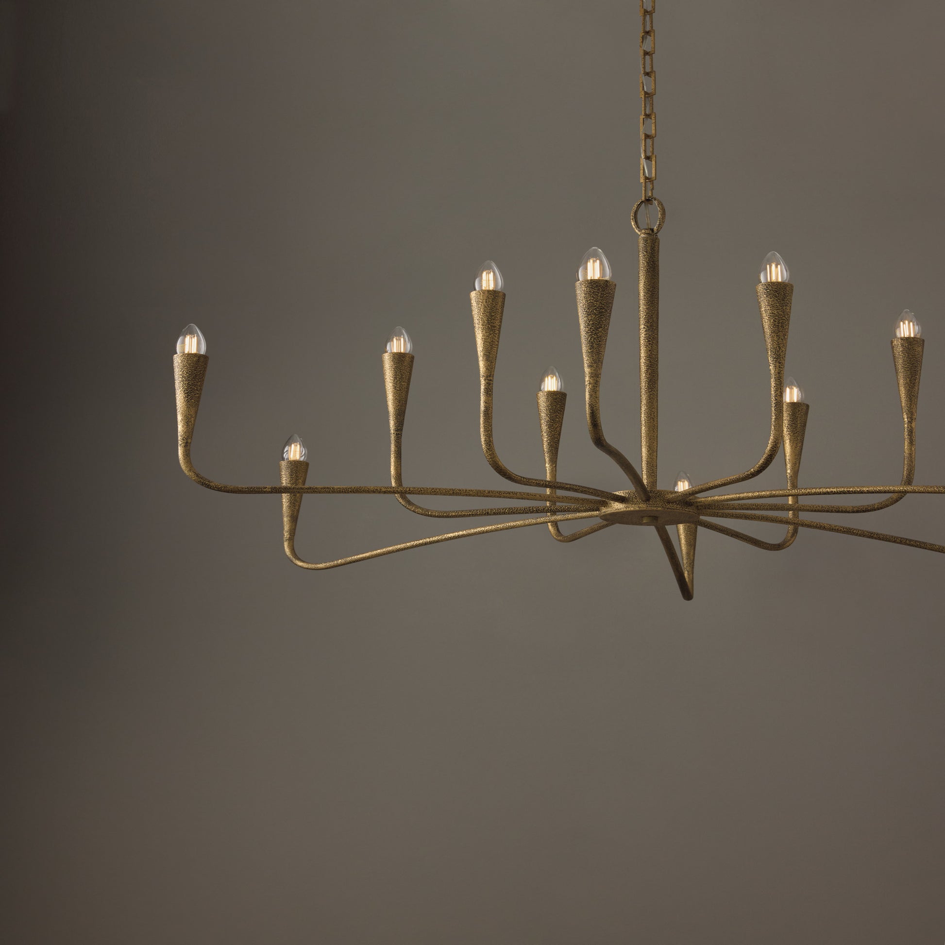 Capital Savari Grand Chandelier in Artisan Gold