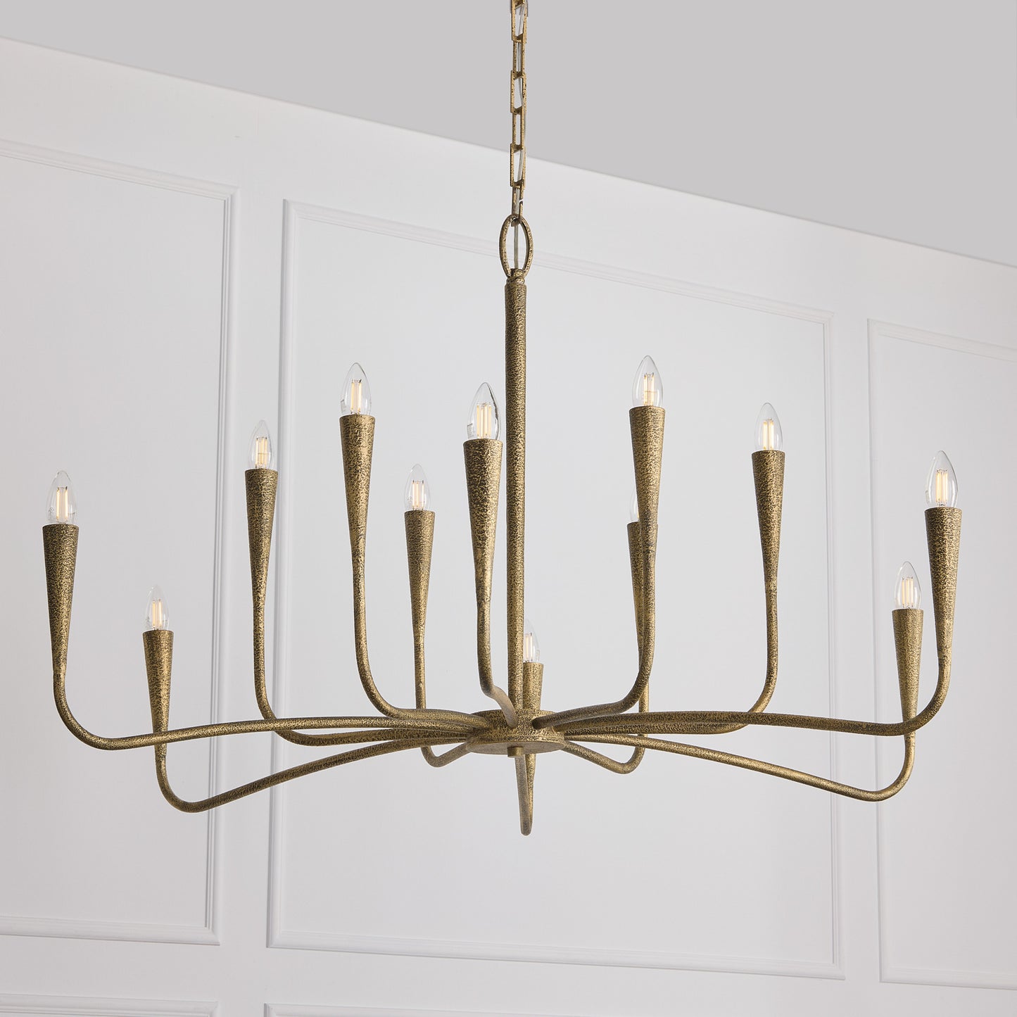 Capital Savari Grand Chandelier in Artisan Gold