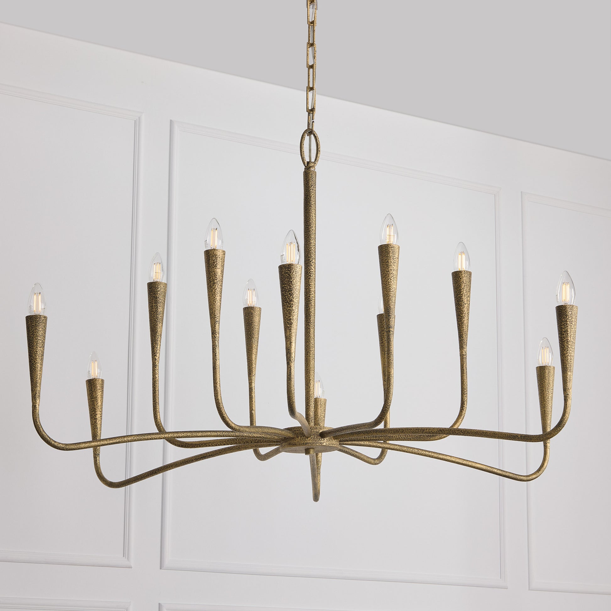 Capital Savari Grand Chandelier in Artisan Gold