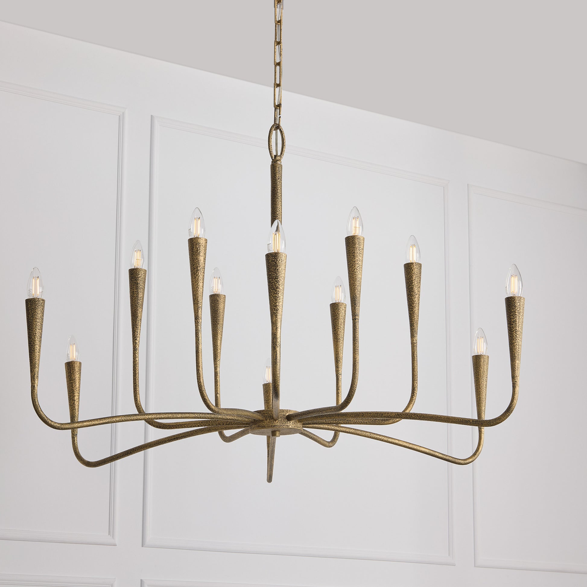 Capital Savari Grand Chandelier in Artisan Gold