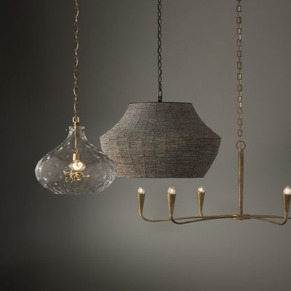 Capital Savari Large Chandelier in Artisan Gold