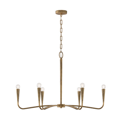 Capital Savari Large Chandelier in Artisan Gold