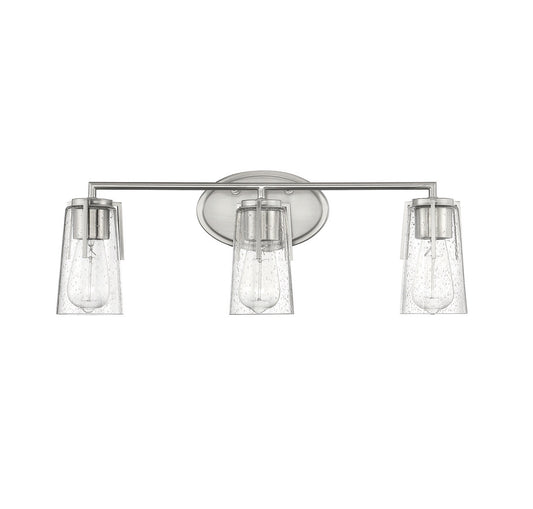 Savoy House Sacremento 3-Light Bath Vanity Black