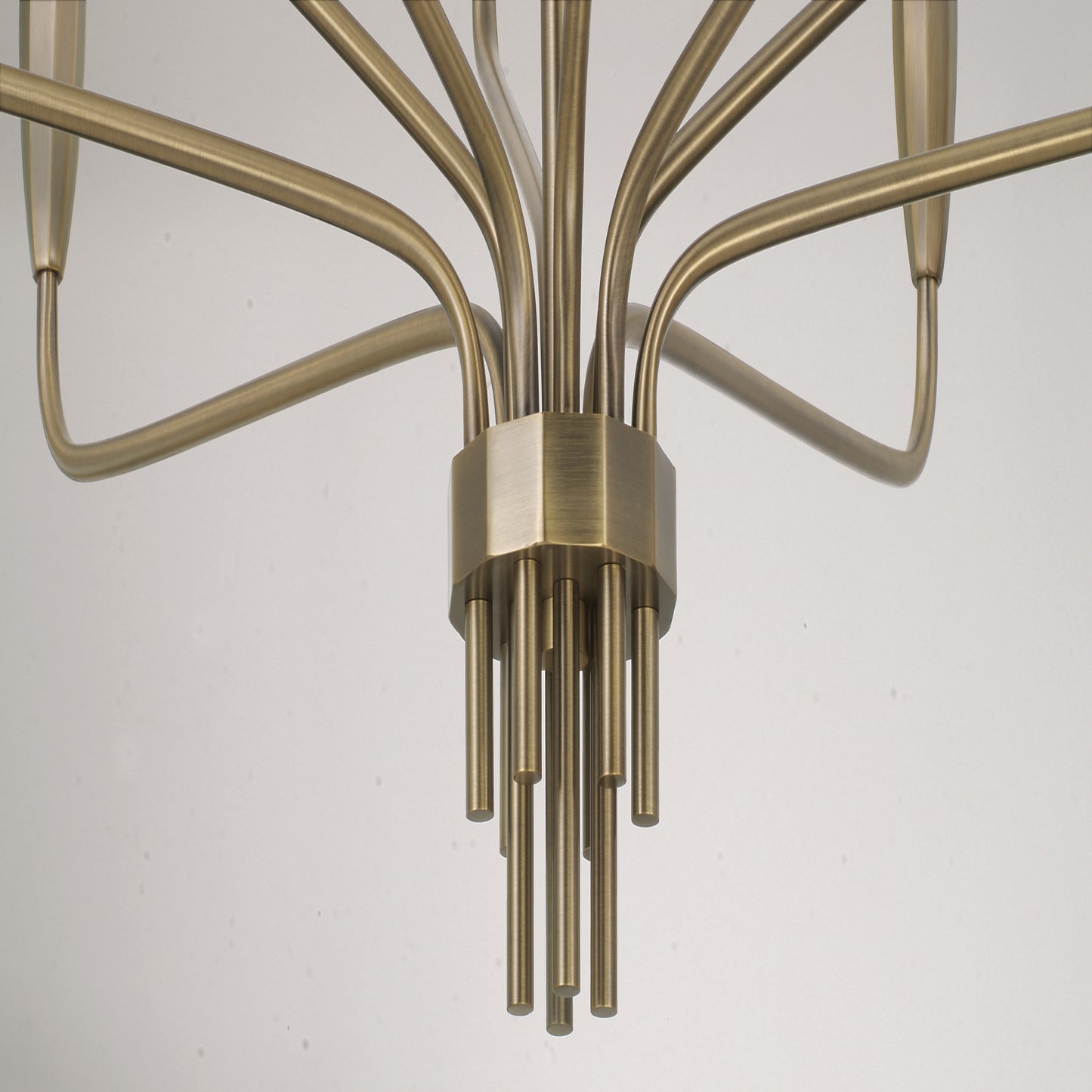 Capital Palmer Large Chandelier in Antiqued Brass