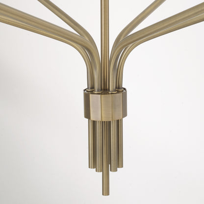 Capital Palmer Medium Chandelier in Antiqued Brass