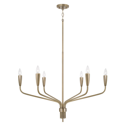 Capital Palmer Medium Chandelier in Antiqued Brass