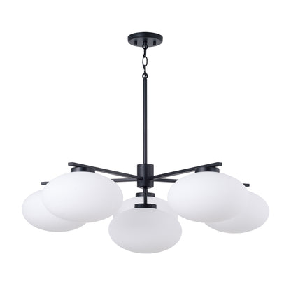 Capital Soren Large Chandelier - Matte Black