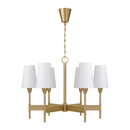 Capital Leland Medium Chandelier in Aged Brass