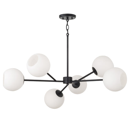 Capital Atlas Chandelier - Matte Black