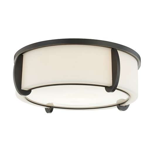 Hudson Valley Talon Flush Mount Old Bronze