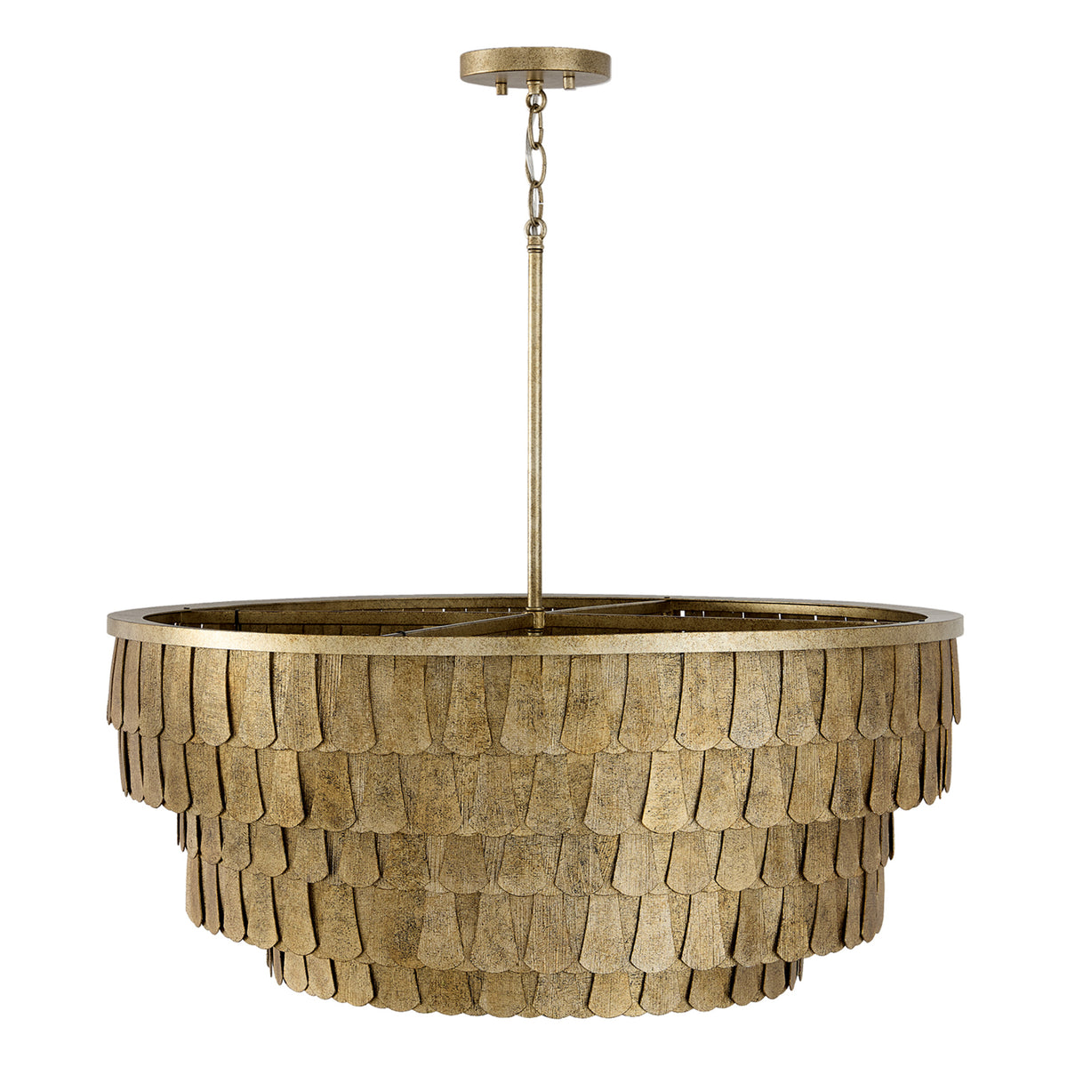 Capital Arden Chandelier in Ancestral Gold