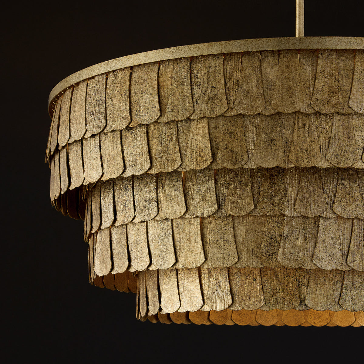 Capital Arden Chandelier in Ancestral Gold