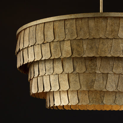 Capital Arden Chandelier in Ancestral Gold