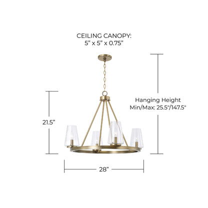 Capital Aaron Small Chandelier