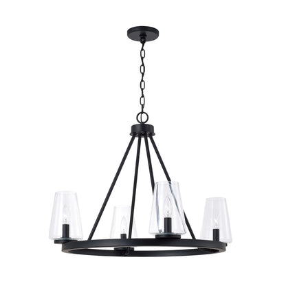 Capital Aaron Small Chandelier - Matte Black