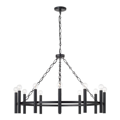 Capital Winton Medium Chandelier - Matte Black