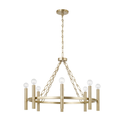 Capital Winton Small Chandelier - Matte Brass