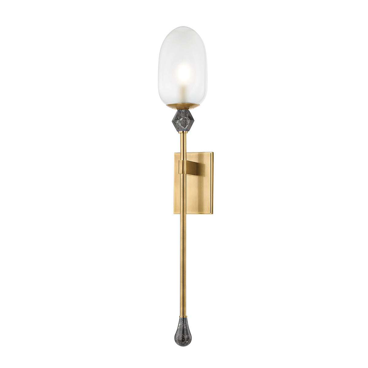 Corbett Daith Wall Sconce Vintage Brass