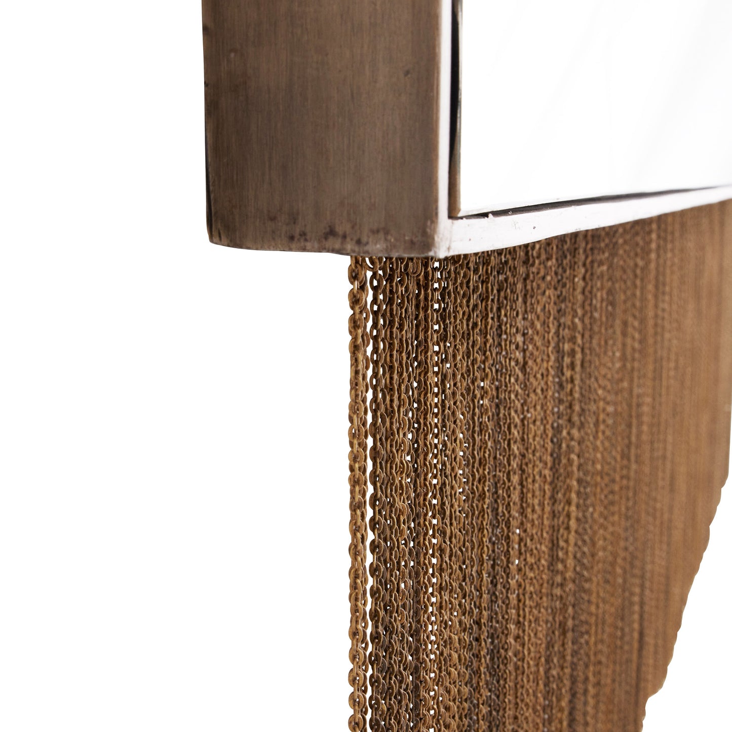 Arteriors Home Ozzy Mirror Antique Brass