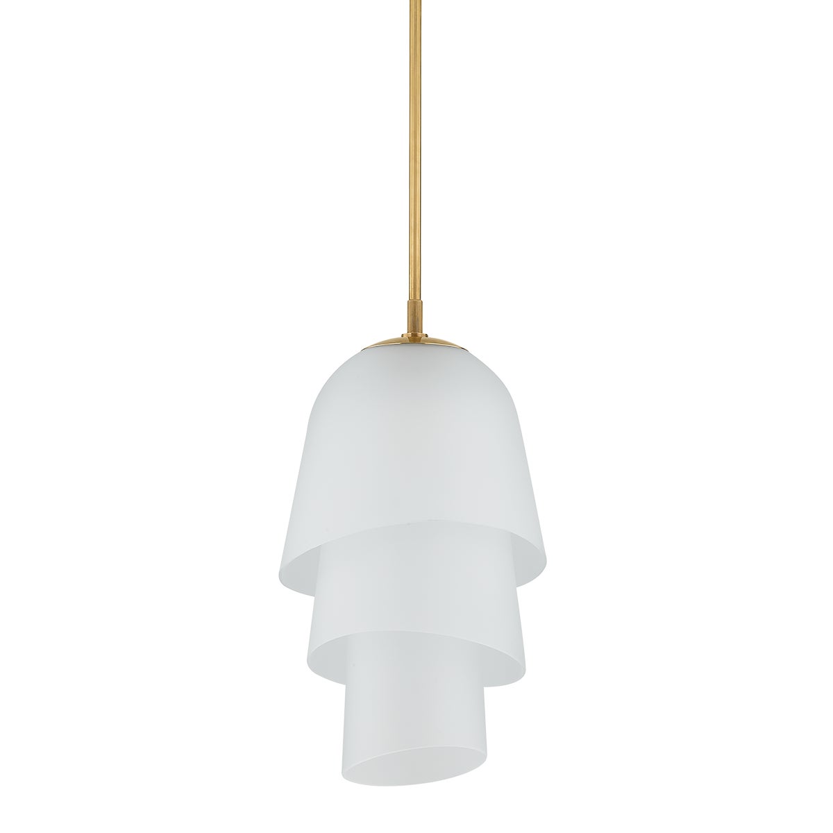 Corbett Hela Pendant Vintage Brass