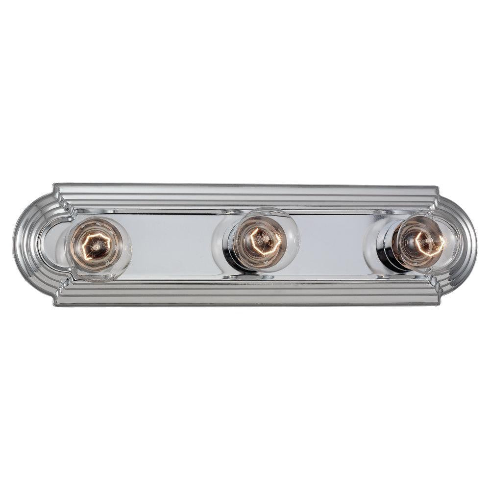 Generation Lighting De-Lovely Three Light Wall / Bath Chrome