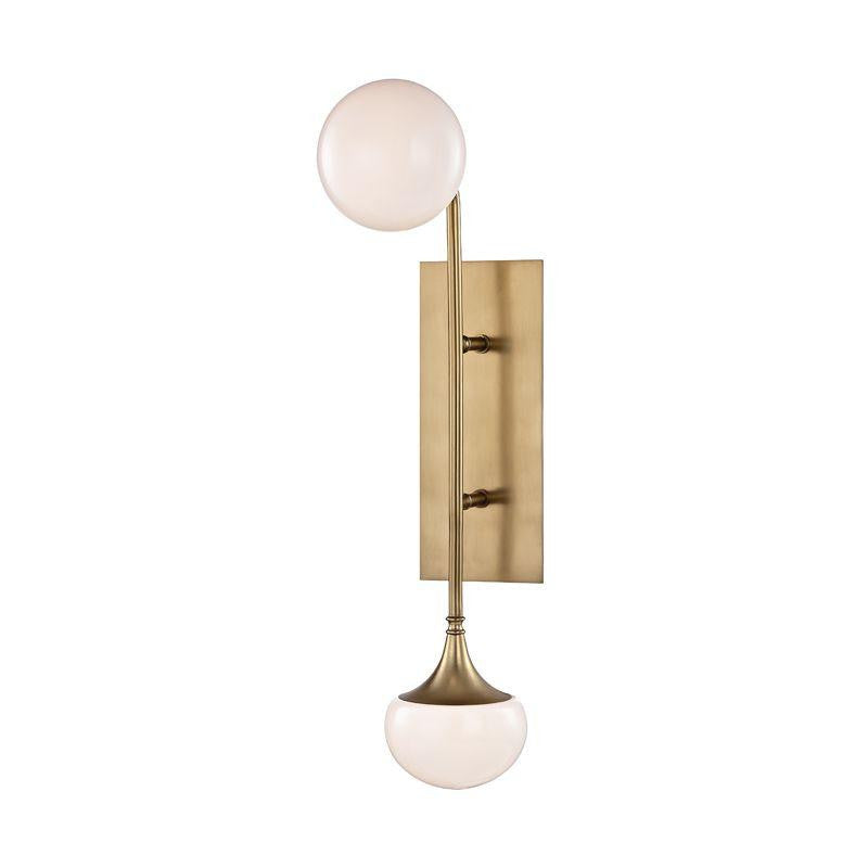 Hudson Valley Fleming Wall Sconce Antique Brass