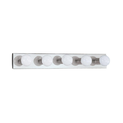 Generation Lighting Center Stage Five Light Wall / Bath Chrome