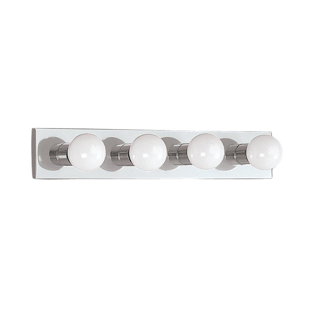 Generation Lighting Center Stage Four Light Wall / Bath Chrome