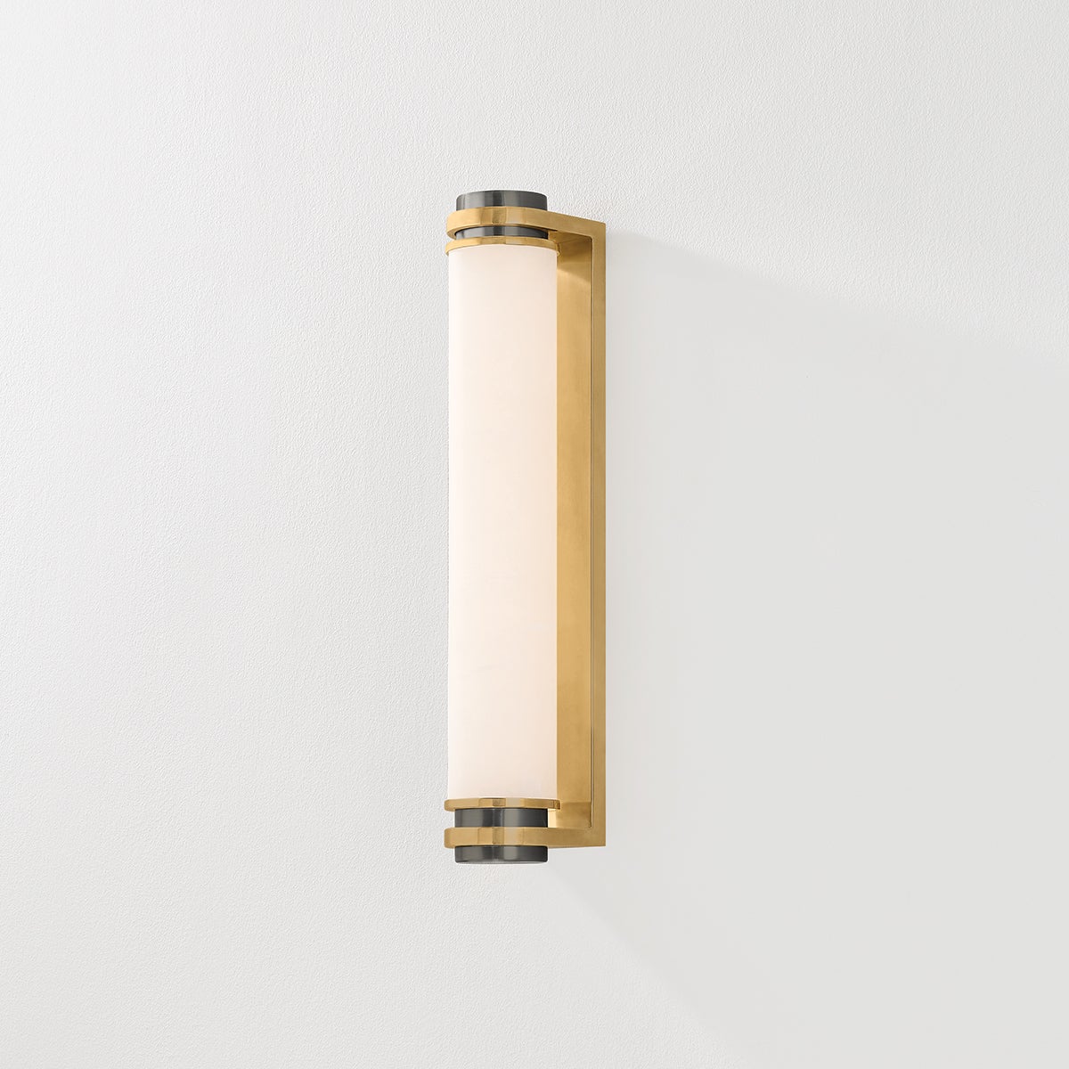 Corbett Sorrento Wall Sconce Vintage Brass with Vintage Pewter Detail 2