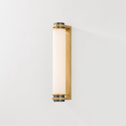 Corbett Sorrento Wall Sconce Vintage Brass with Vintage Pewter Detail 2