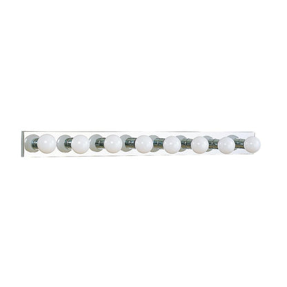 Generation Lighting Center Stage Eight Light Wall / Bath Chrome