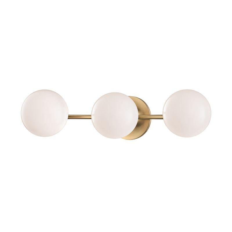 Hudson Valley Fleming Bath Vanity Light Antique Brass