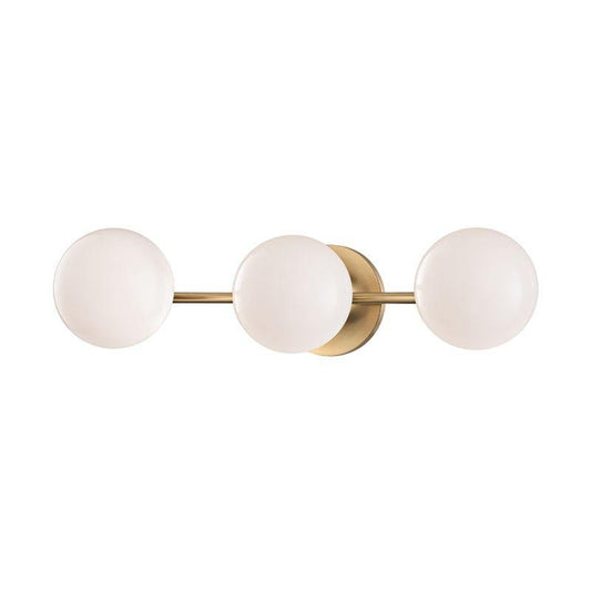 Hudson Valley Fleming Bath Vanity Light Antique Brass
