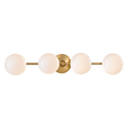 Hudson Valley Fleming Bath Vanity Light Antique Brass