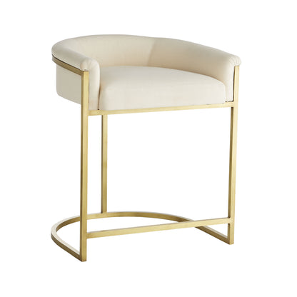 Arteriors Home Calvin Counter Stool White
