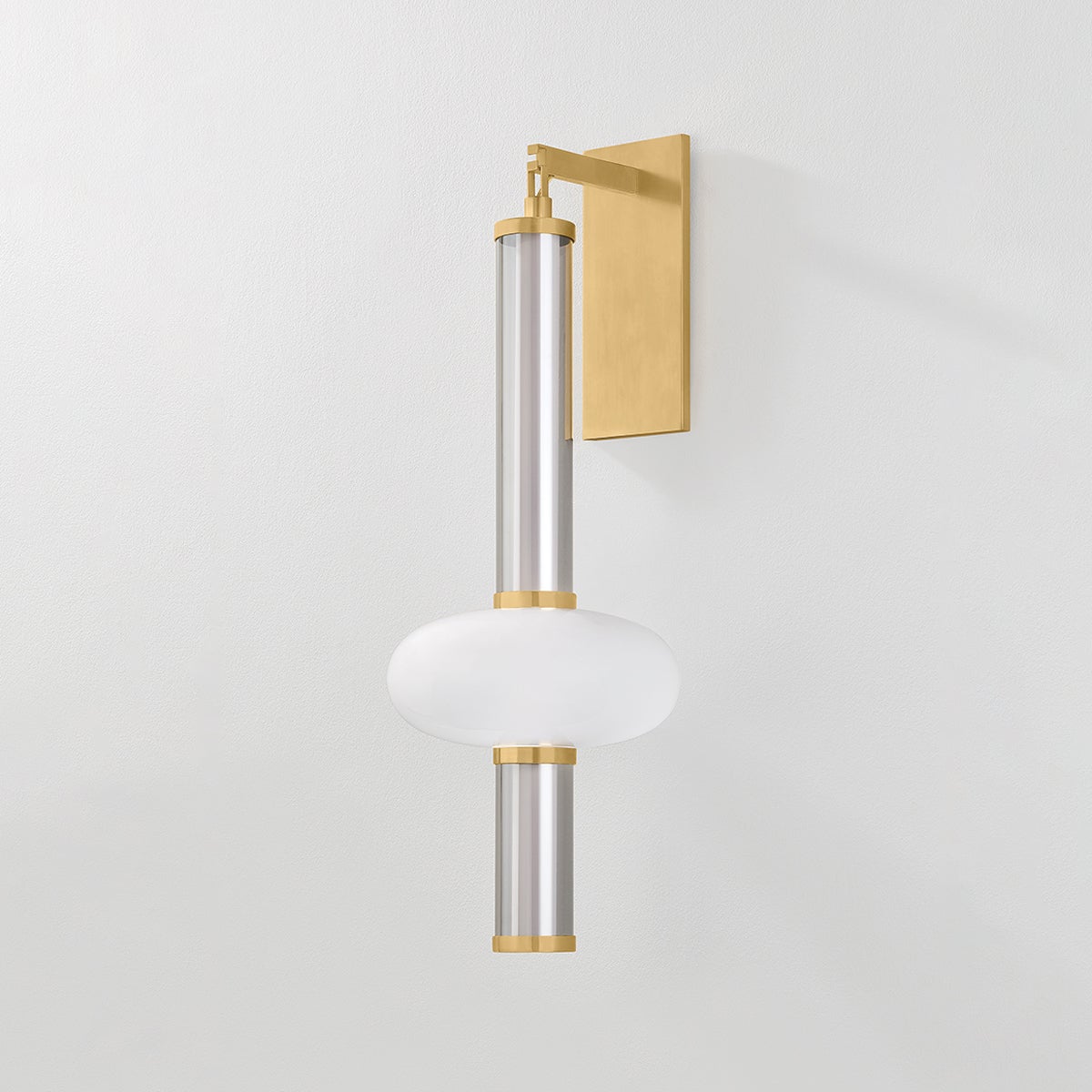 Corbett Corbin Wall Sconce Vintage Brass Detail 2