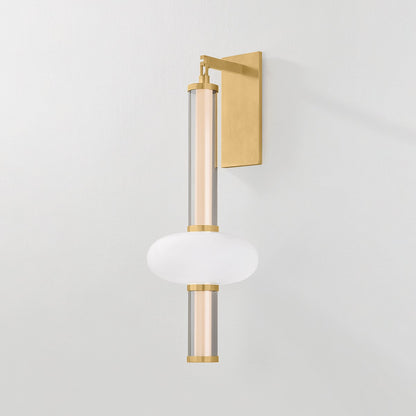 Corbett Corbin Wall Sconce Vintage Brass Detail 3