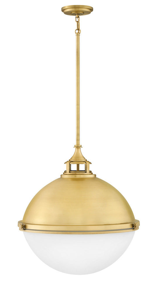 Hinkley Fletcher Pendant Satin Brass