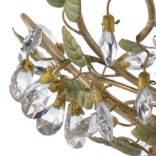 Josie 5 Light Champagne Green Tea Ceiling Mount